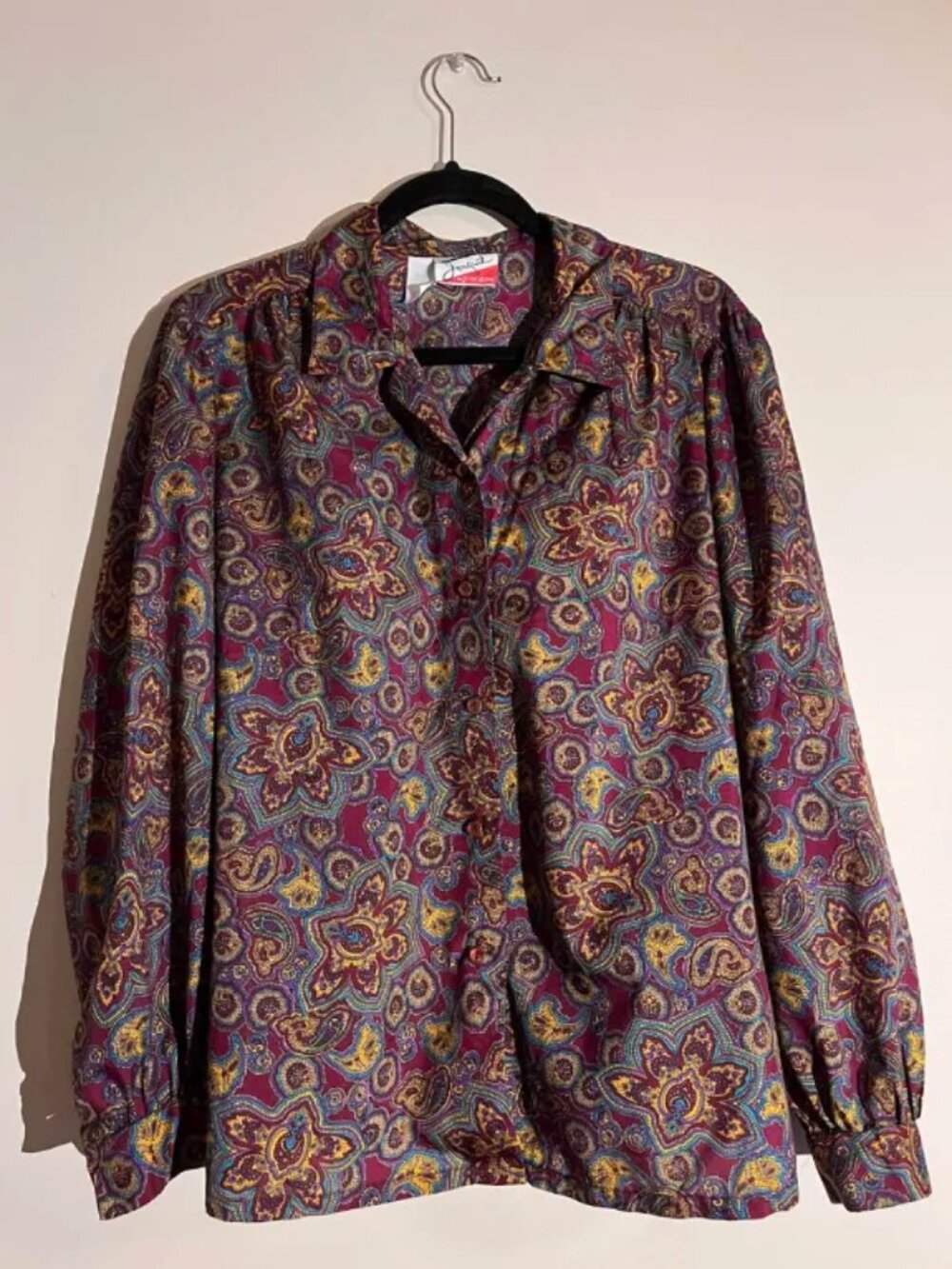 Judy Bond vintage paisley shirt